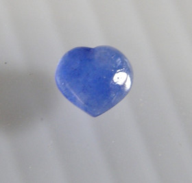 Sodalite two tone 0,4 ct heart