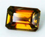Venäläinen Sphene 8 mm / 1,7 ct smaragdi hionta