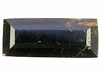 Baddeleyite Burmasta kuvallisella aitoustodistuksella 0,45 ct