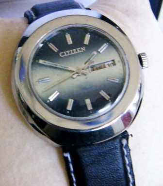 Citizen vintage  teräs automaatti, hyvässä kunnossa