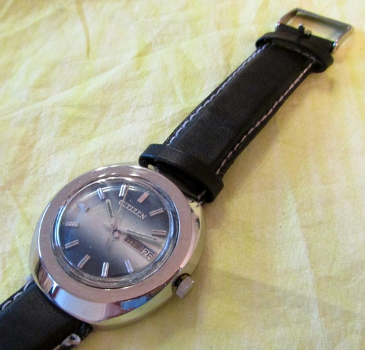 Citizen vintage  teräs automaatti, hyvässä kunnossa