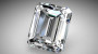 Diamond ( synthetic ) 1ct emerald cutting with IGI certificate