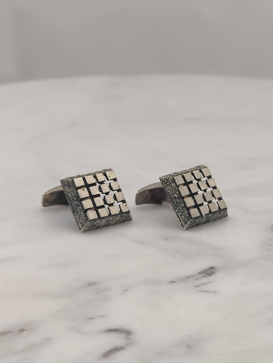Vintage silver cufflinks 