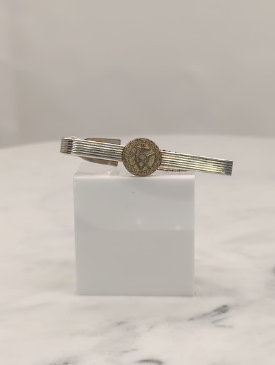 Vintage silver tie pin and cufflinks set