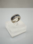 Vintage sapphire ring with diamonds
