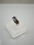 Vintage sapphire ring with diamonds
