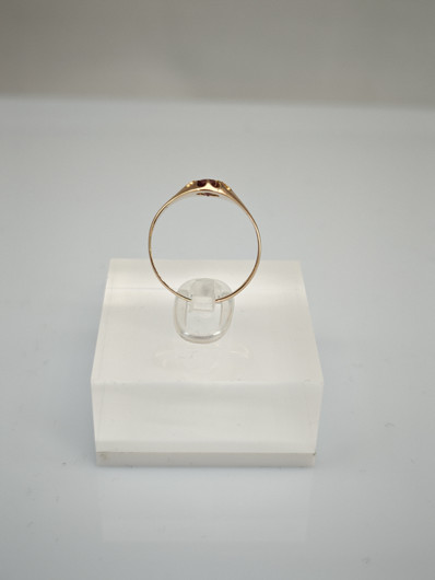 Vintage Spinel gold ring  