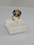 Vintage Quartz gold ring  