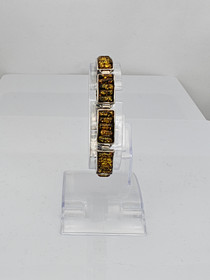 Baltic Amber silver bracelet 