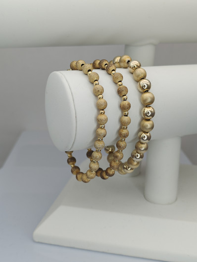 Vintage silver bracelet set
