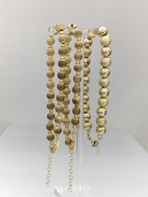 Vintage silver bracelet set