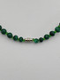 Vintage malakiitti kaulakoru