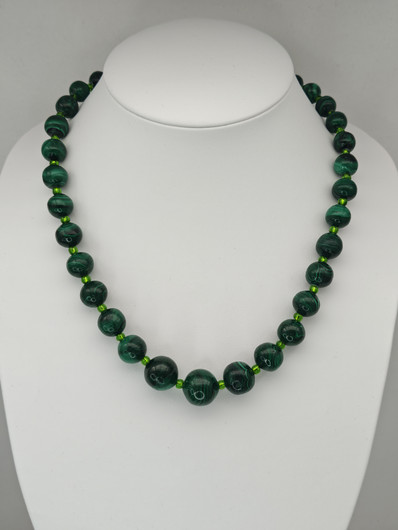 Vintage Malachite necklace