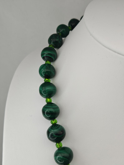 Vintage Malachite necklace
