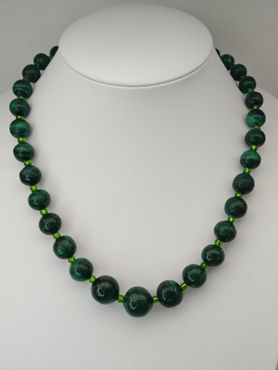 Vintage Malachite necklace