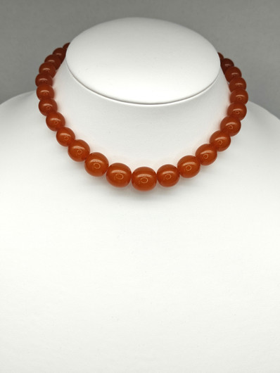 Vintage Baltic amber necklace 42 cm