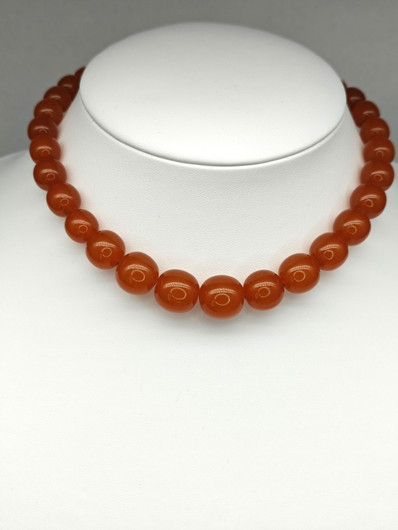 Vintage Baltic amber necklace 42 cm