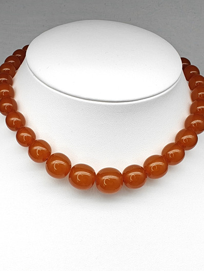 Vintage Baltic amber necklace 42 cm