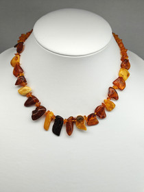 Vintage Baltic Amber necklace 48 cm