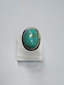 Vintage adjustable ring with stone