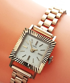 Tudor 18ct Golden bracelet watch serviced