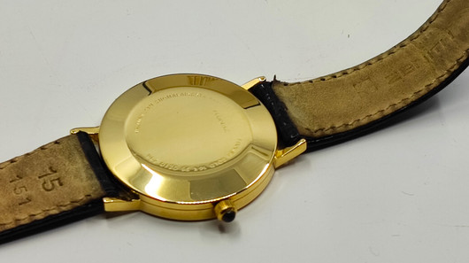 N.O.S. 14ct kultainen Zenith Finlandia spektroliitti jalokivikello
