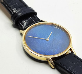 Zenith Finlandia unique watch with spectrolite dial