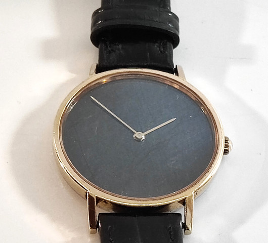 Zenith Finlandia unique watch with spectrolite dial
