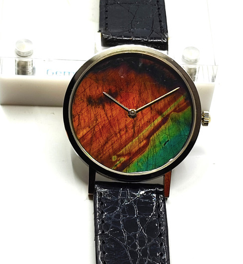 Zenith Finlandia unique watch with spectrolite dial