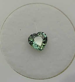 Aleksandriitti harvinainen 0,49 ct sydän hionta 