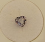 Alexandrite 0,49 ct heart