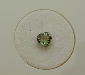Aleksandriitti harvinainen 0,49 ct sydän hionta 