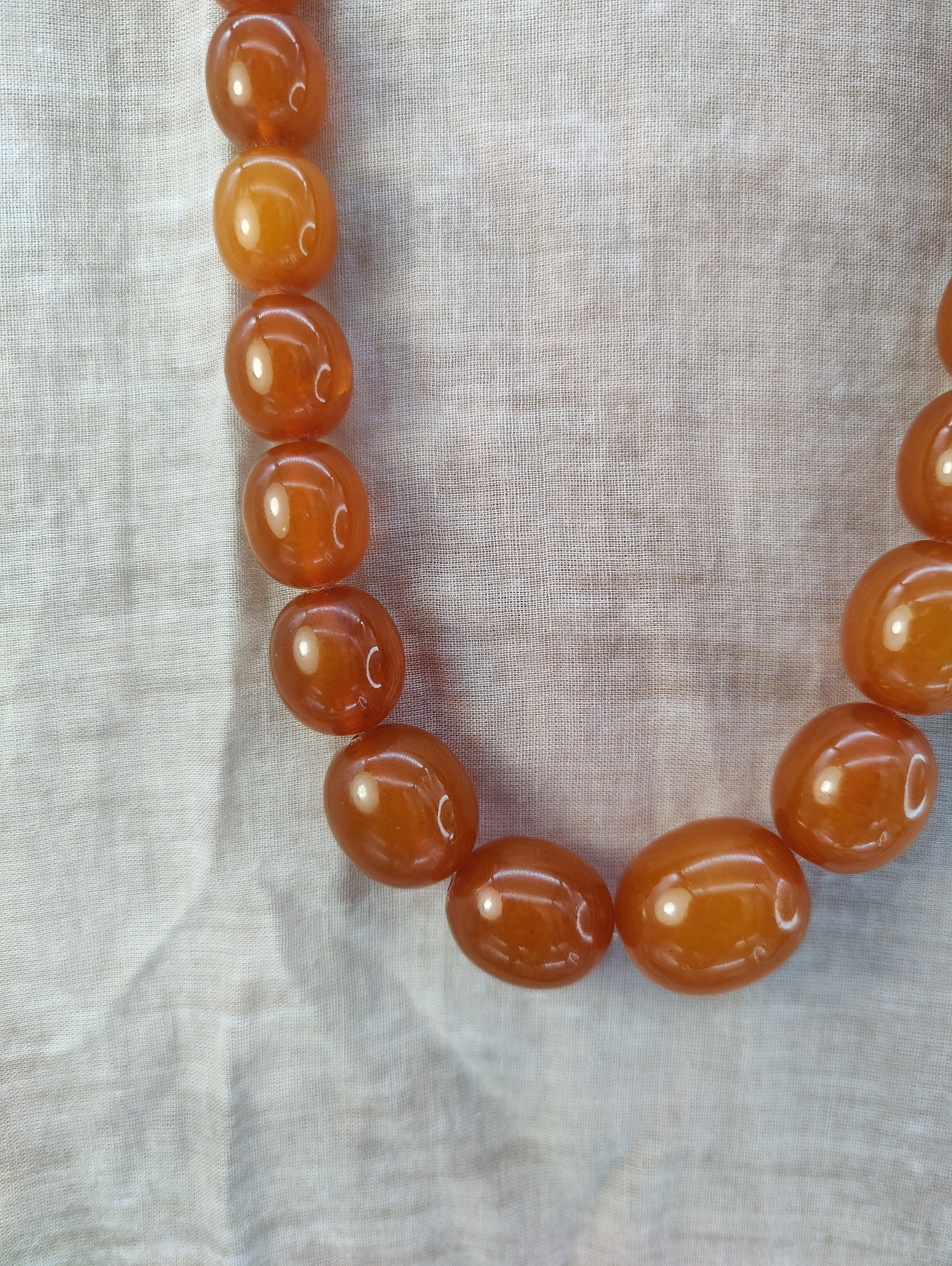 Vintage-Lucite-Amber-Color-