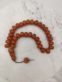 Baltic Amber misbaha prayer beads