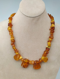 Vintage Baltic Amber necklace 51cm