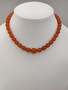 Vintage Itä-meren meripihka kaulakoru 46cm