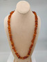 Vintage Itä-meren meripihka kaulakoru 74cm