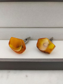 Vintage Baltic amber Cufflinks