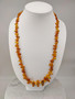 Vintage Baltic Amber set of necklace and bracelet