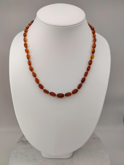 Vintage Baltic amber necklace 61cm