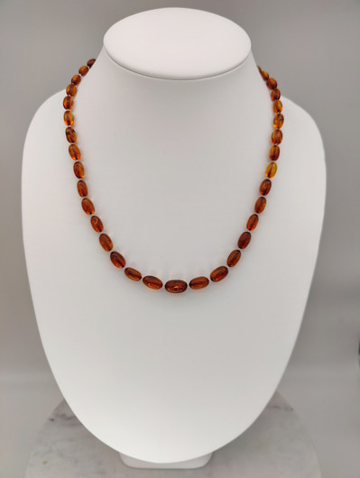 Vintage Baltic amber necklace 61cm