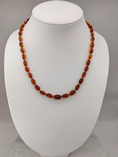 Vintage Baltic amber necklace 61cm