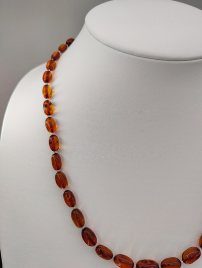 Vintage Baltic amber necklace 61cm