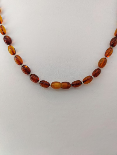 Vintage Baltic amber necklace 61cm