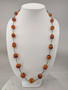 Unique Vintage Baltic Amber necklace 66 cm