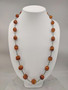 Unique Vintage Baltic Amber necklace 66 cm