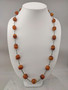 Unique Vintage Baltic Amber necklace 66 cm