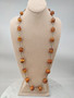 Unique Vintage Baltic Amber necklace 66 cm