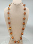 Unique Vintage Baltic Amber necklace 66 cm