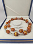 Unique Vintage Baltic Amber necklace 66 cm